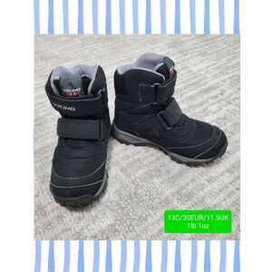 Viking Gore-Tex Waterproof Winter Snow Boots Black Size 13C (EUR 30) Unisex